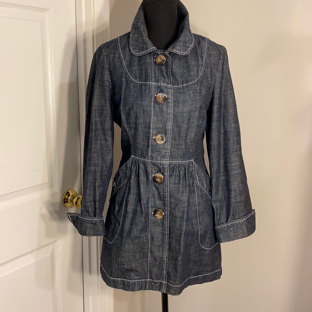 Fashion denim coat